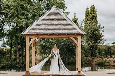Oak Wedding Gazebo